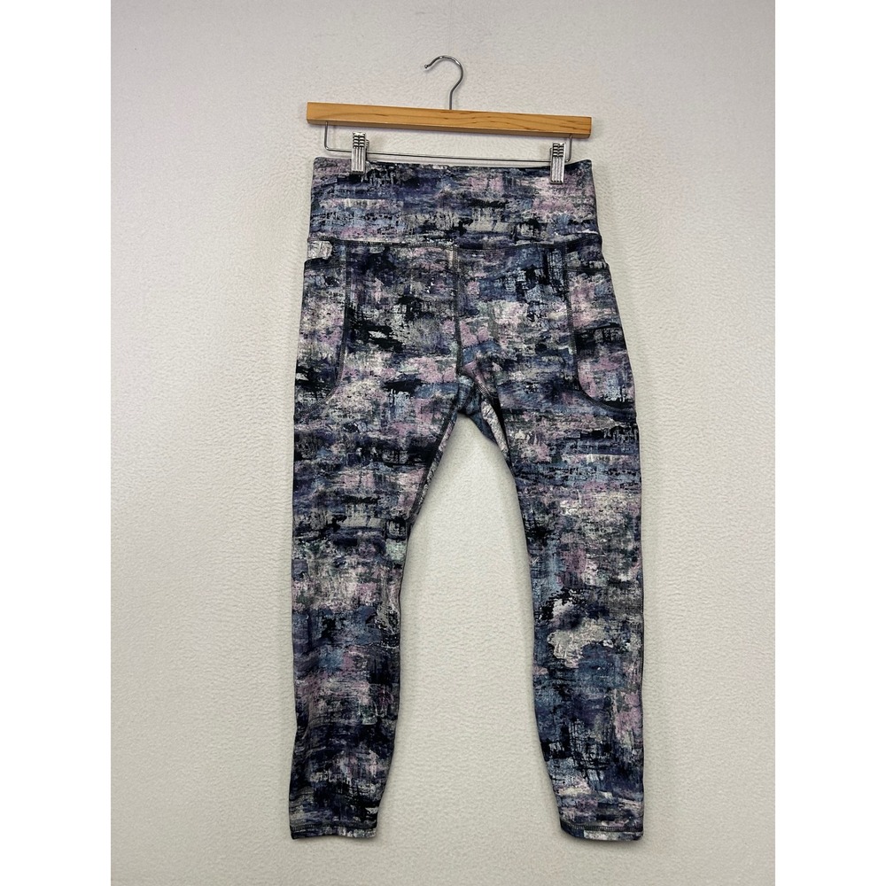 Abstract Print RBX Womens Size Medium Multicolor High Rise Active Leggings